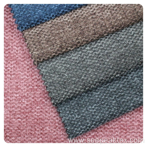Tejidos de tapicería impermeables de tejido de lino de poliéster